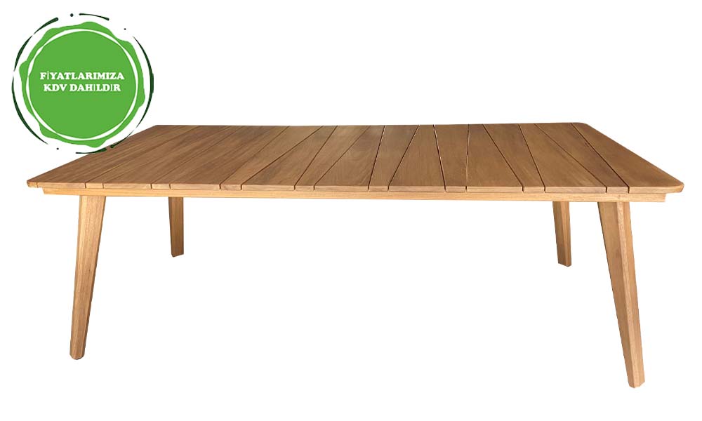 S- İroko Pollen Sabit Masa 110*240*75 h