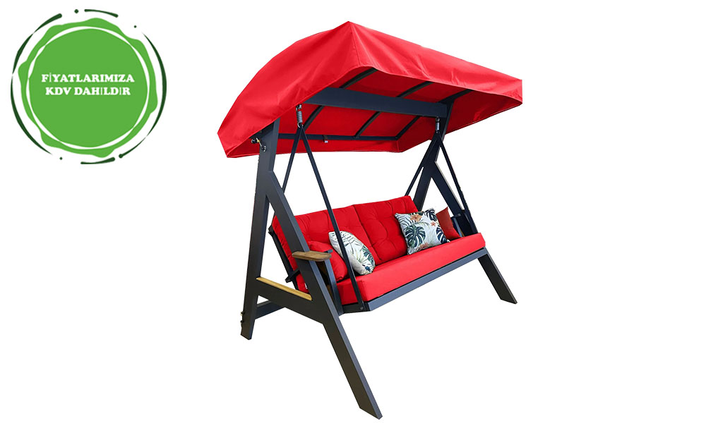 Aluminyum Safir Model Yatarlı Salıncak