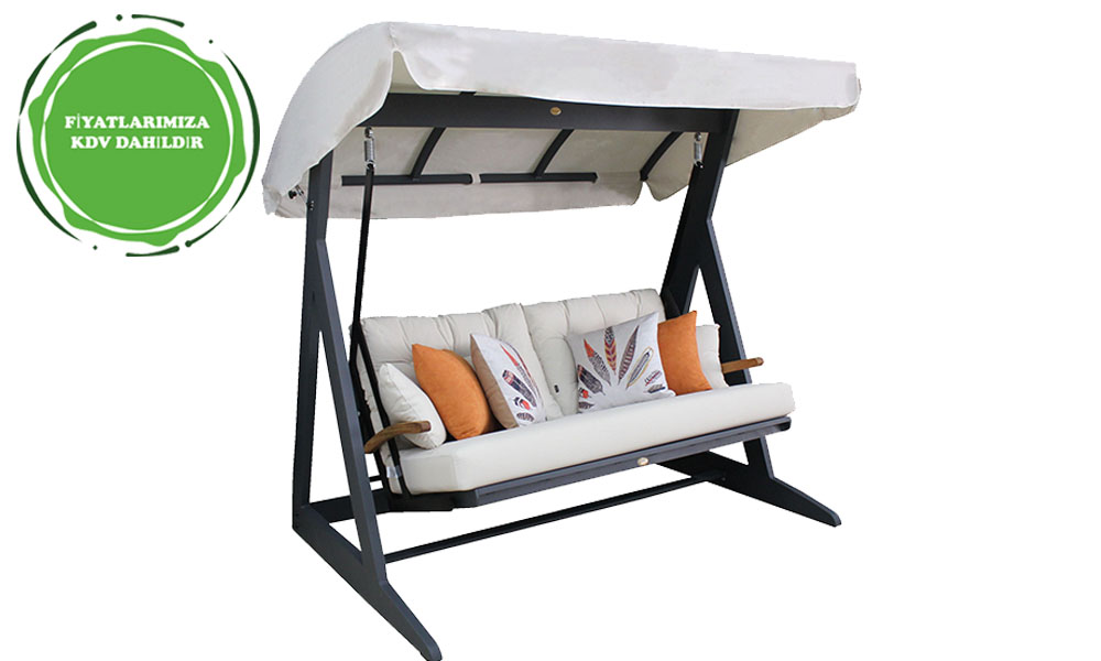 Aluminyum Triangle Yatarlı Salıncak